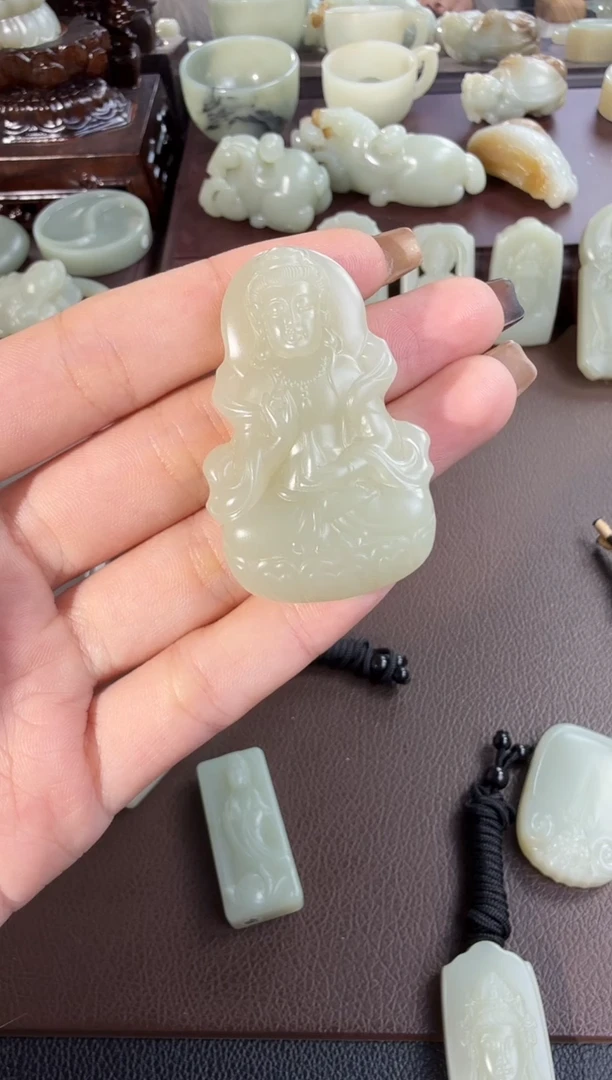 项链未镶嵌和田玉12