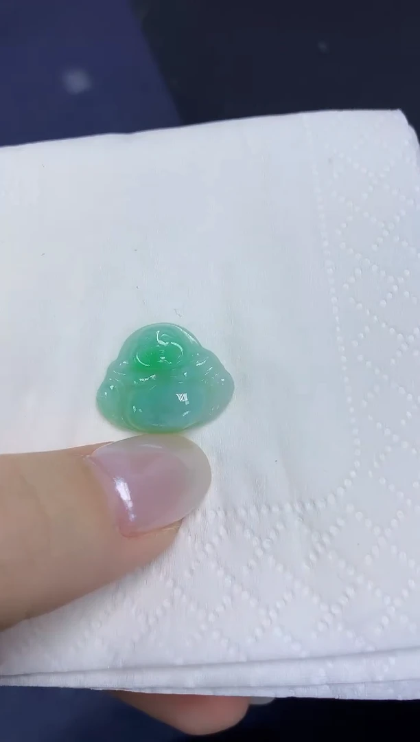 翡翠未镶嵌颈饰天然缅甸翡翠A货