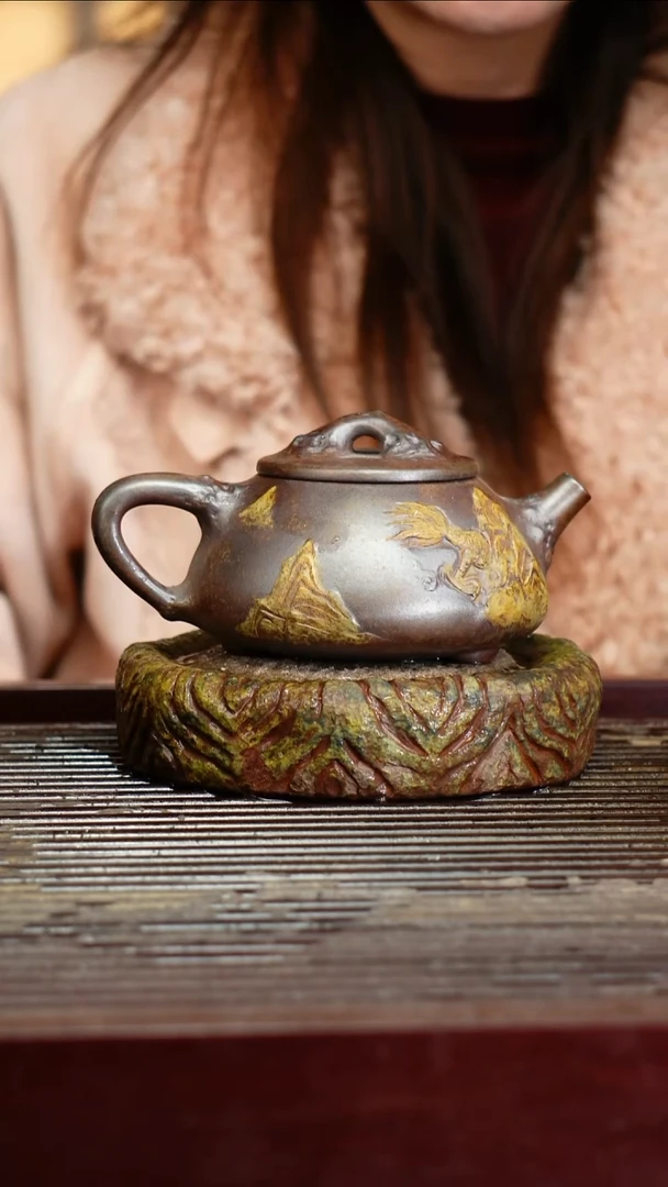 宜兴原矿紫砂壶茶壶宜兴原矿紫砂壶茶壶300C