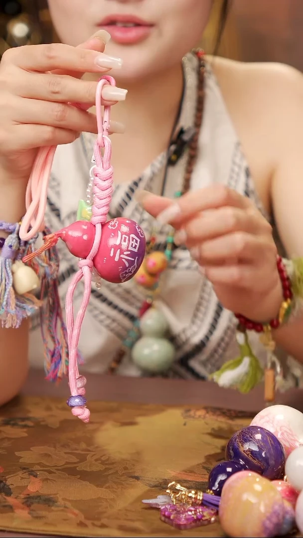 129天琦閤漆艺小葫芦挂件98