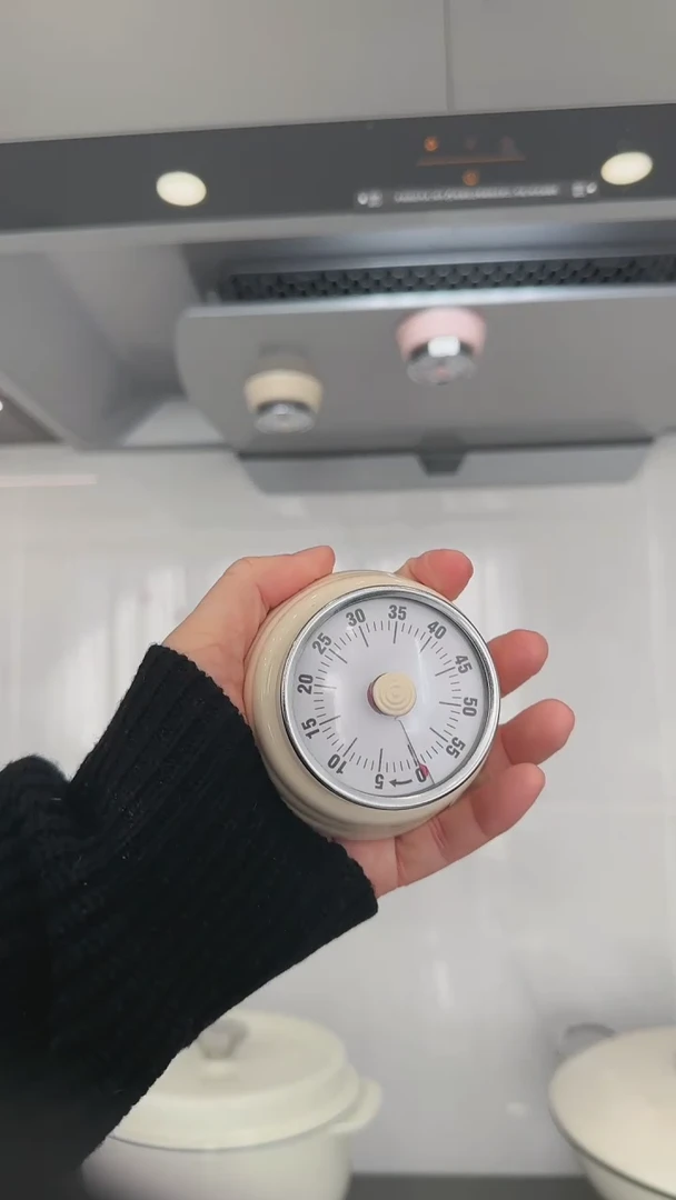 【闪购商品】瓷计时器-奶油白