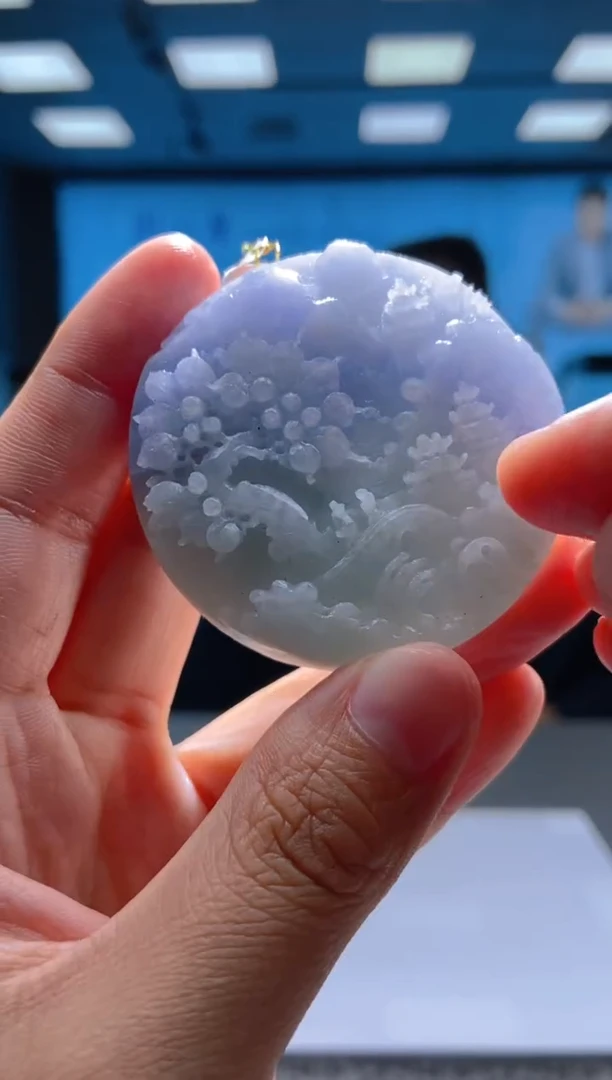 定制翡翠未镶嵌XM翡翠毛货DB-51