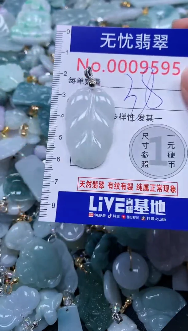 颈饰未镶嵌翡翠9595