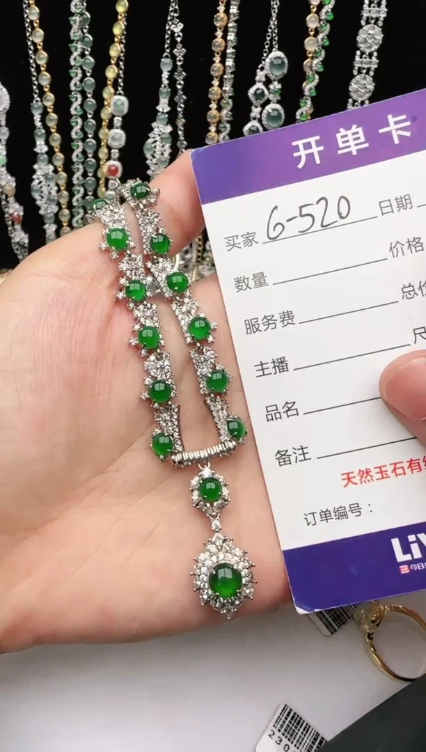 翡翠戒指银S925镶嵌2222