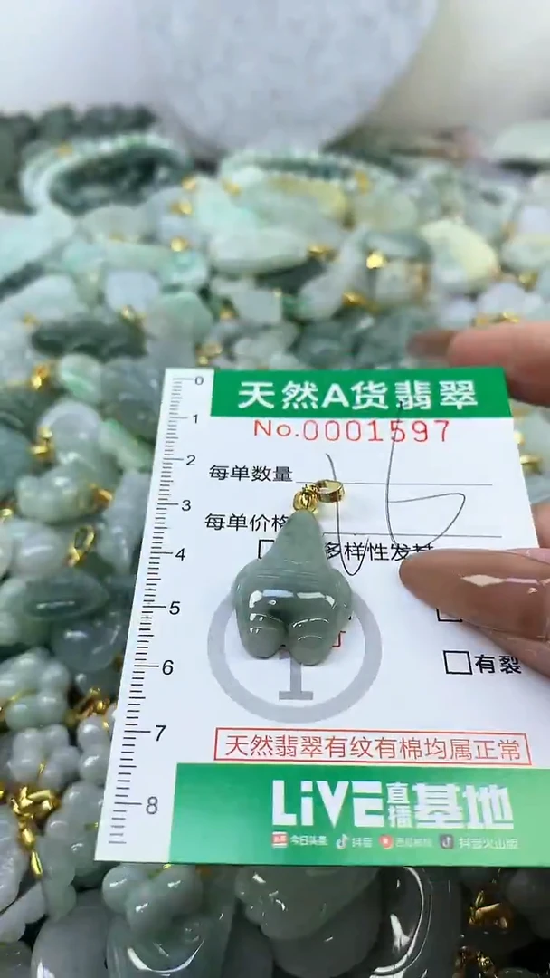 颈饰未镶嵌翡翠未镶嵌天然A货翡翠