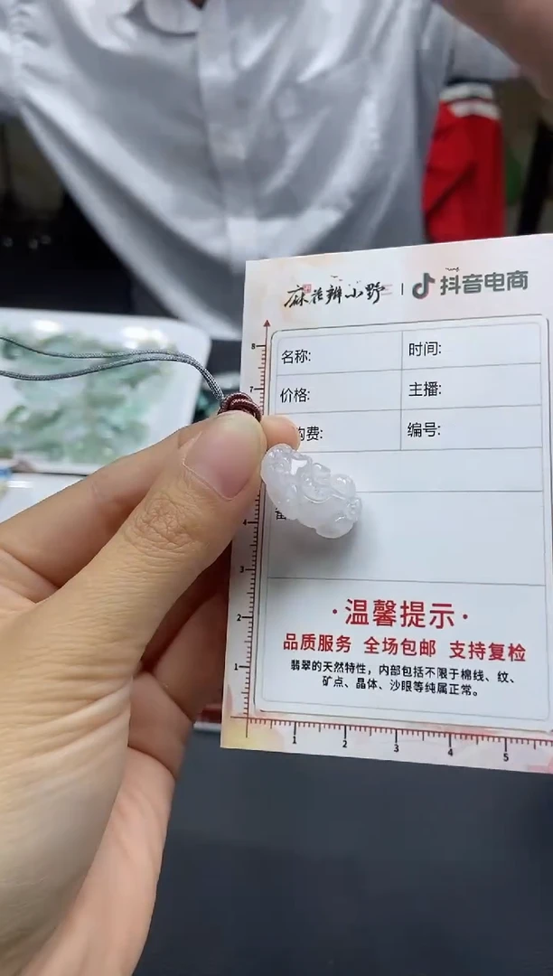 【闪购商品】翡翠颈饰未镶嵌天然翡翠A货17