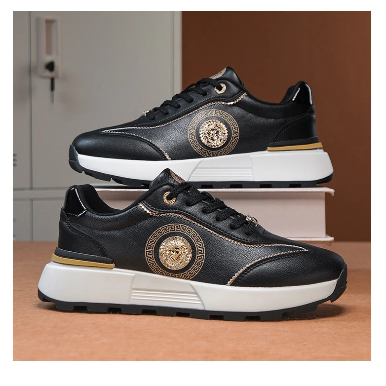 9005德克瓦萨奇增高防滑运动风胶粘时尚运动鞋潮流低帮百搭