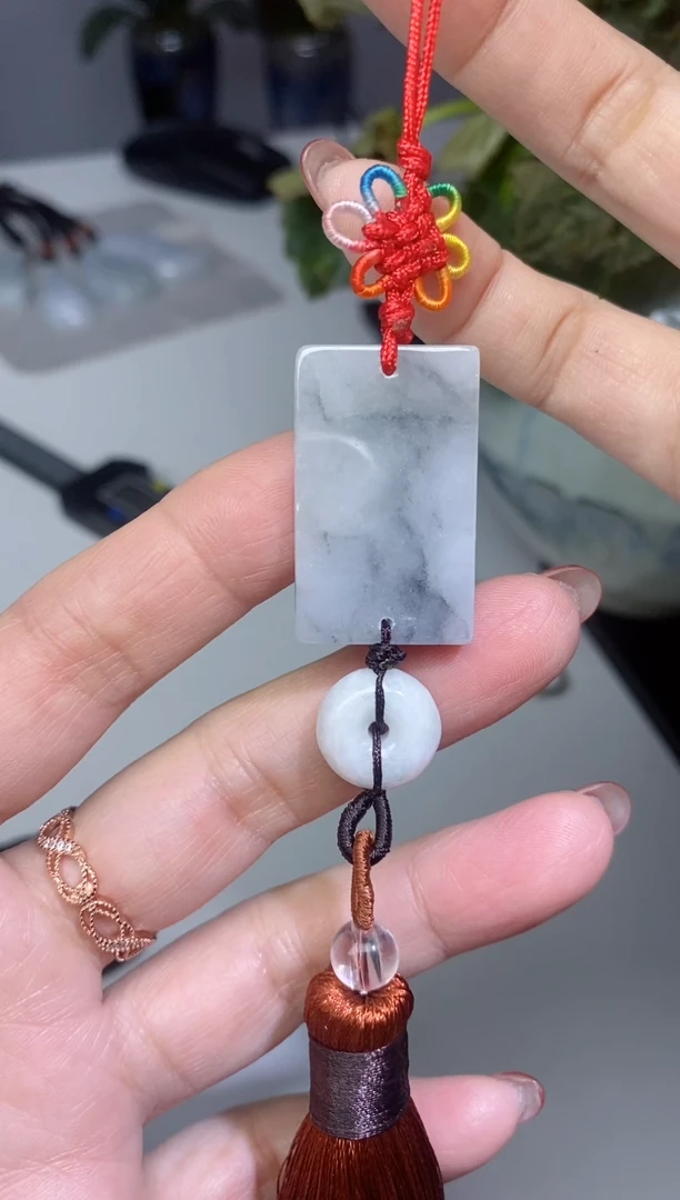 【闪购商品】翡翠吊坠(不含链)未镶嵌天然缅甸翡翠A货随型车挂