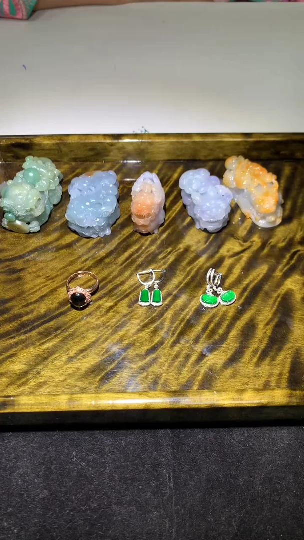 未镶嵌定制翡翠一****~-毛货不退不换-