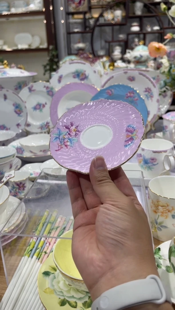 45%以上骨粉骨瓷迷你杯碟底碟