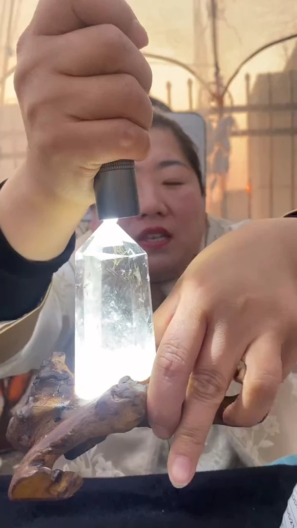 【闪购商品】水晶柱子未镶嵌白水晶柱子D207