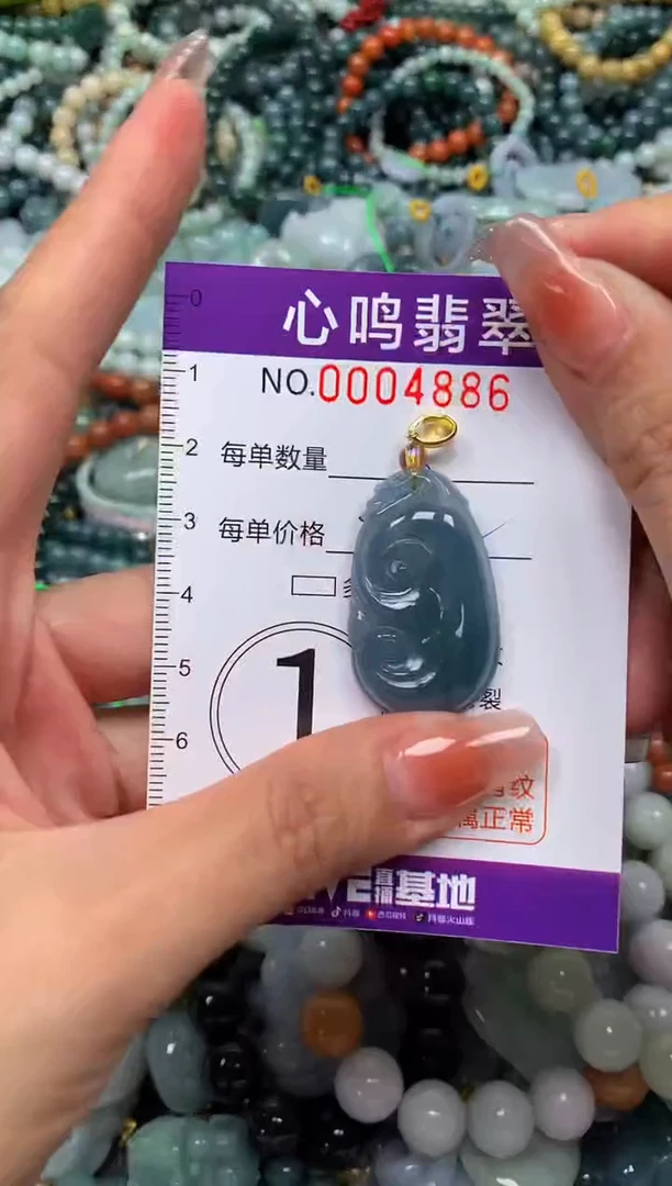 颈饰未镶嵌翡翠闪购004886