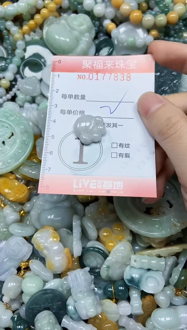 翡翠未镶嵌颈饰闪购0177838