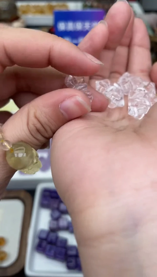 【闪购商品】水晶颈饰未镶嵌6a多样性发其一/1.18/1个