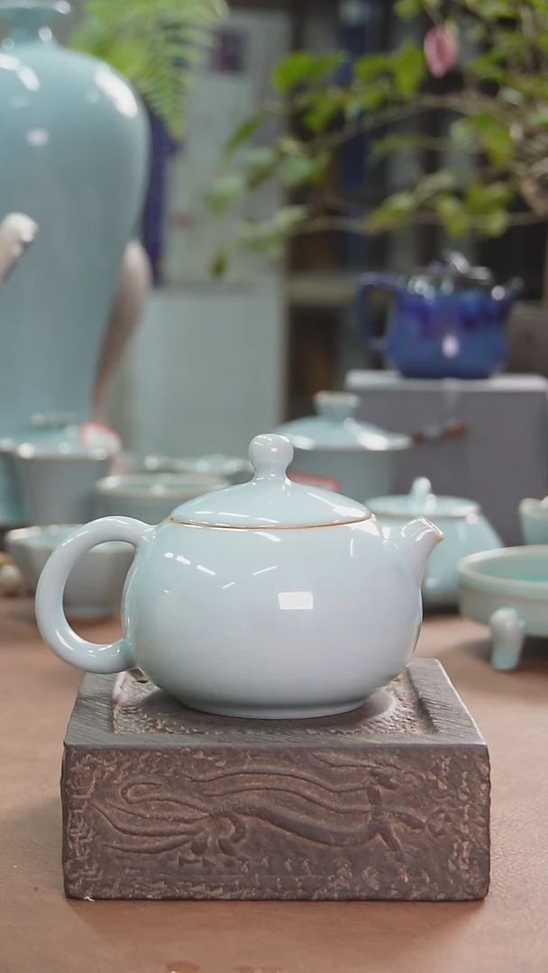 【闪购商品】汝州原产地汝瓷茶具