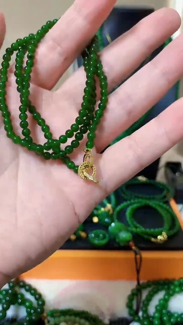 【闪购商品】和田玉（碧玉）项链未镶嵌4