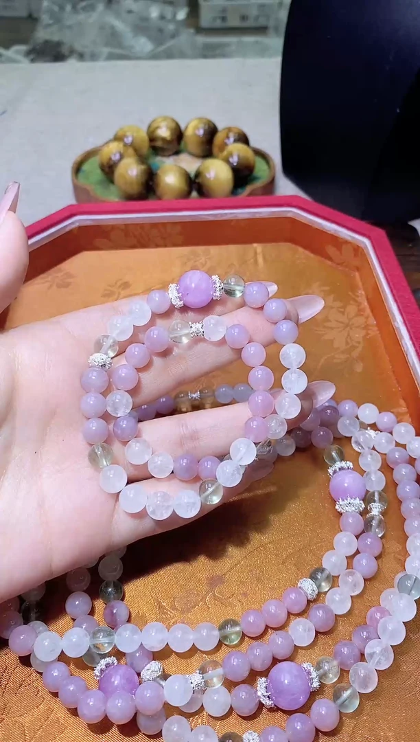 水晶手链未镶嵌多样性发一件618