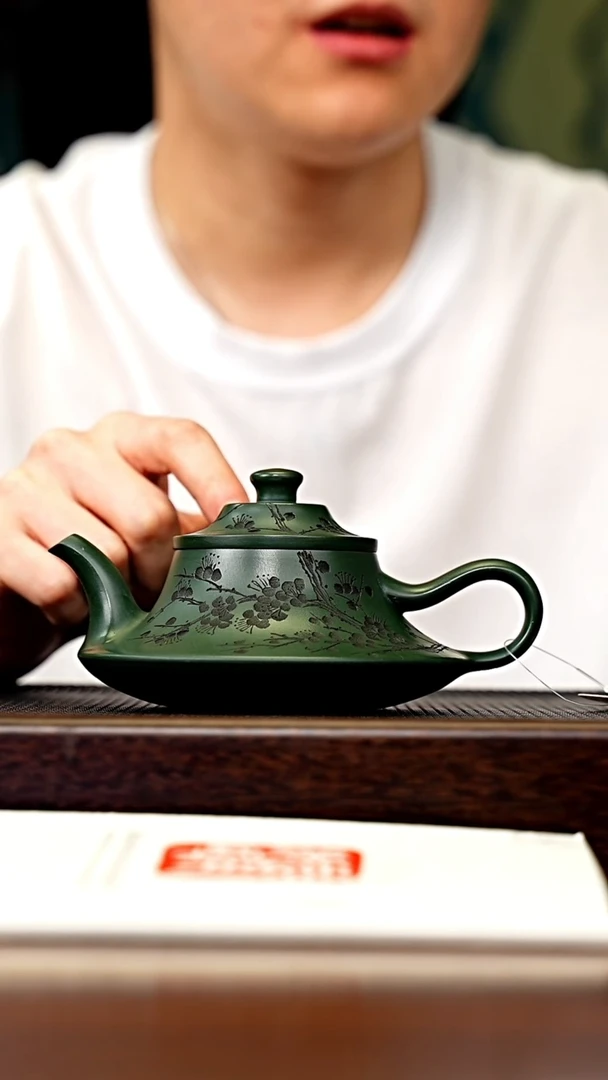 茶壶紫砂宜兴原矿 手工 紫砂壶容量240CC