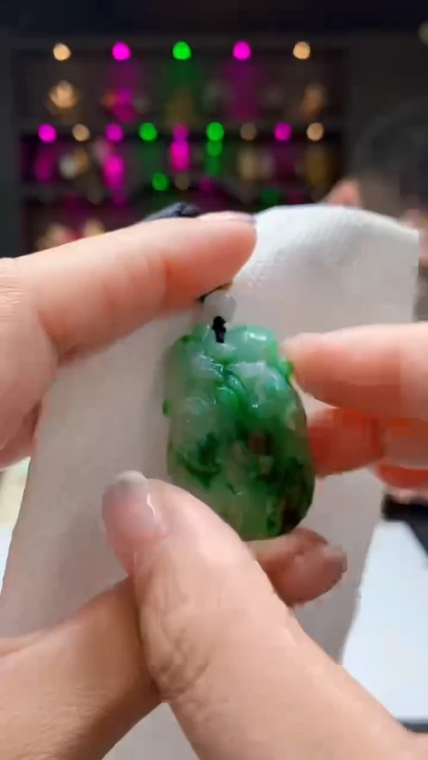 定制翡翠未镶嵌1015jj-毛货挂件15