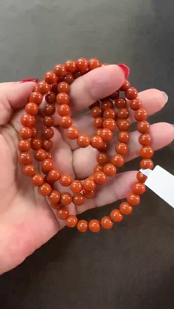 【闪购商品】南红玛瑙颈饰未镶嵌项链