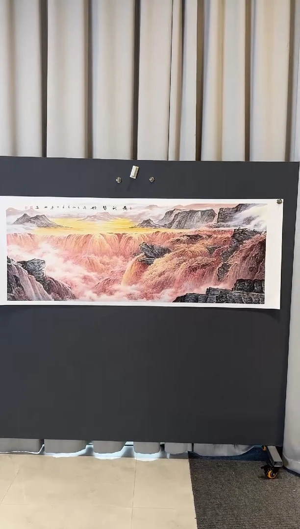 国画李庆兴黄河赞歌2025-0104DH082