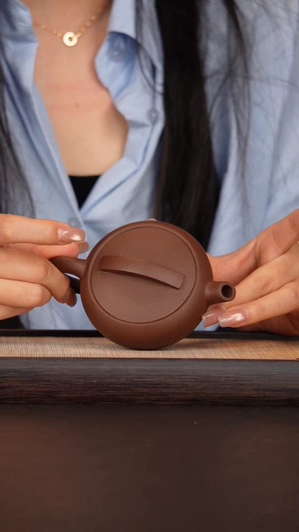 茶壶紫砂一片瓦 原矿紫泥