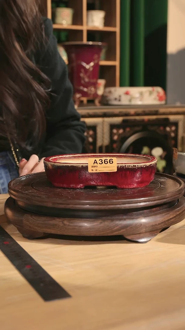 【石湾花盆】椭圆盆366