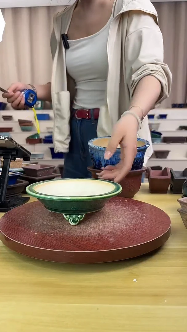 紫砂花盆紫砂花盆  微瑕