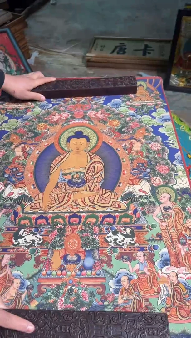 卷轴画卷轴画奥奥的唐卡