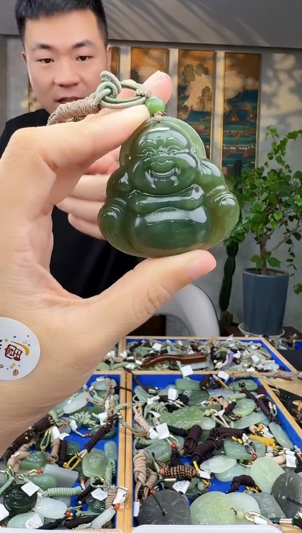 未镶嵌和田玉挂件拍一发一