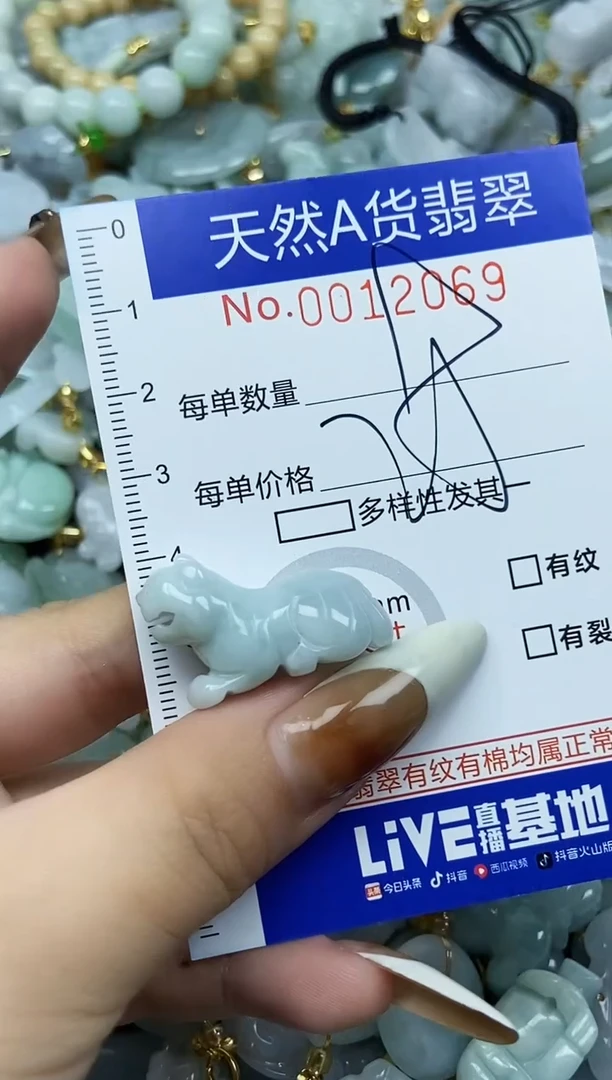 【闪购商品】翡翠颈饰未镶嵌天然A货翡翠