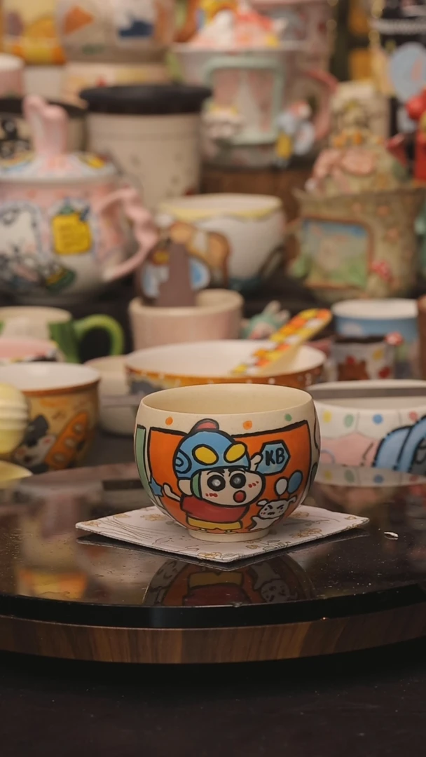 景德镇釉下彩绘设计师款式陶瓷