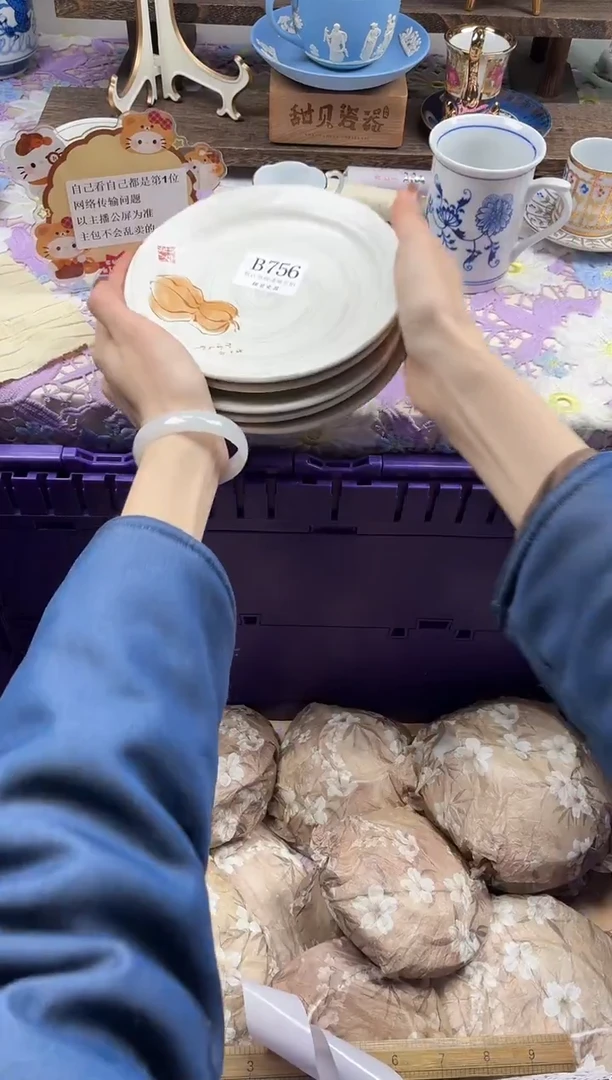 瓷片雪*                B756