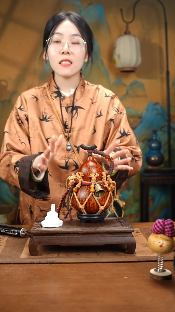 XY035网兜款大漆款酒葫芦（现货现发）