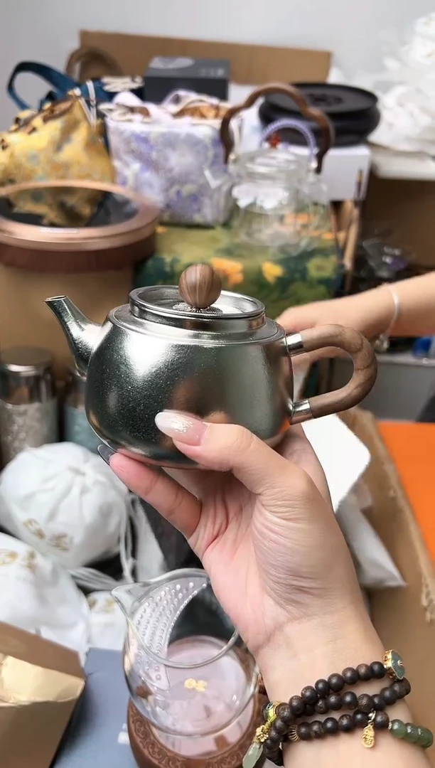 纯钛泡茶壶