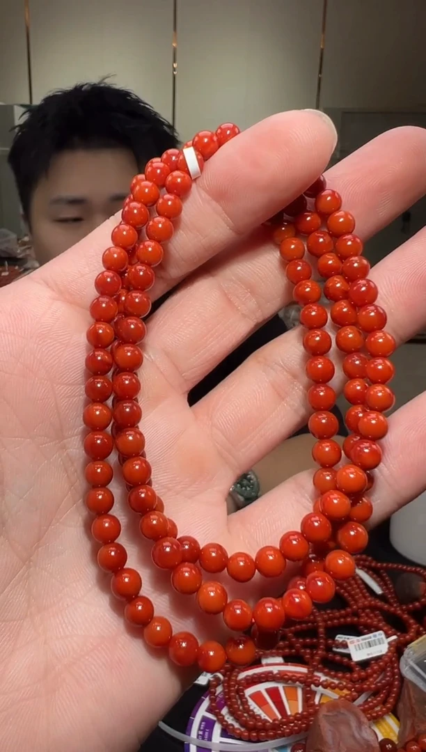 【闪购商品】南红玛瑙手链未镶嵌5mm/yz01660多样性发货