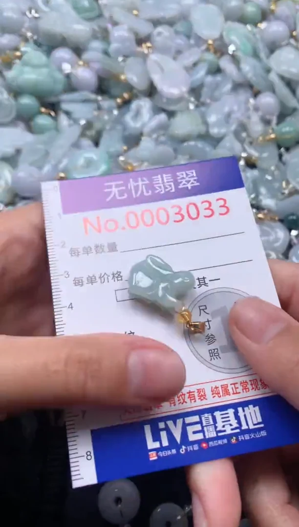 颈饰未镶嵌翡翠3033