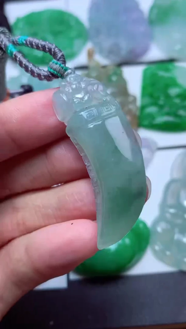 翡翠未镶嵌颈饰天然翡翠