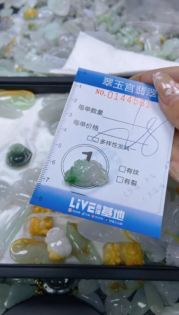 翡翠未镶嵌颈饰闪购0144561