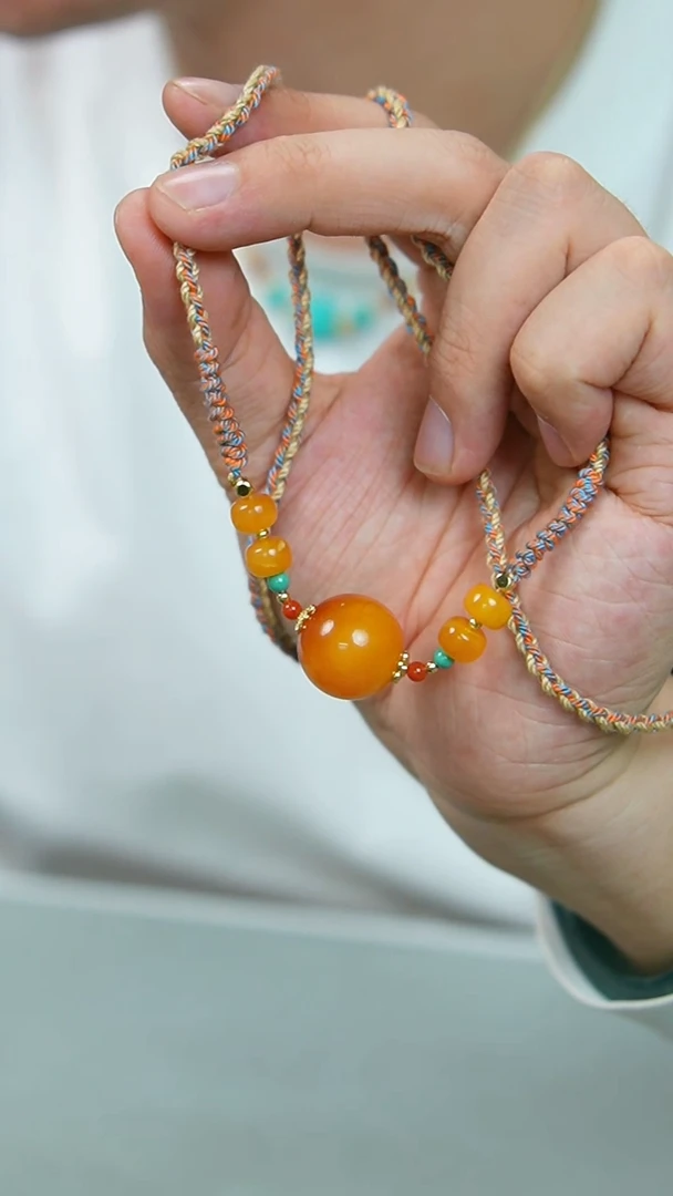 【闪购商品】琥珀颈饰未镶嵌高货琥珀新年福利GG/1