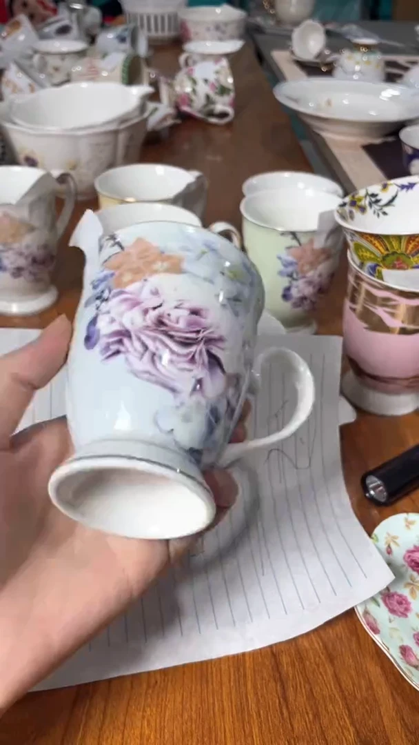 瓷片微瑕骨瓷咖啡杯清仓！！！05