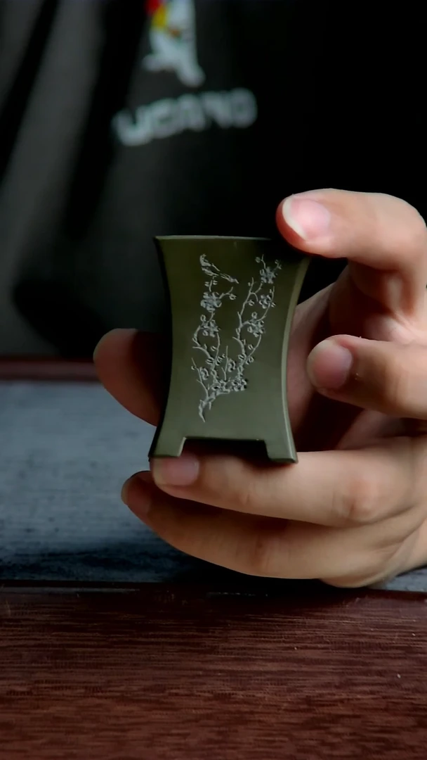 紫砂花盆3*4.5内径紫砂花盆