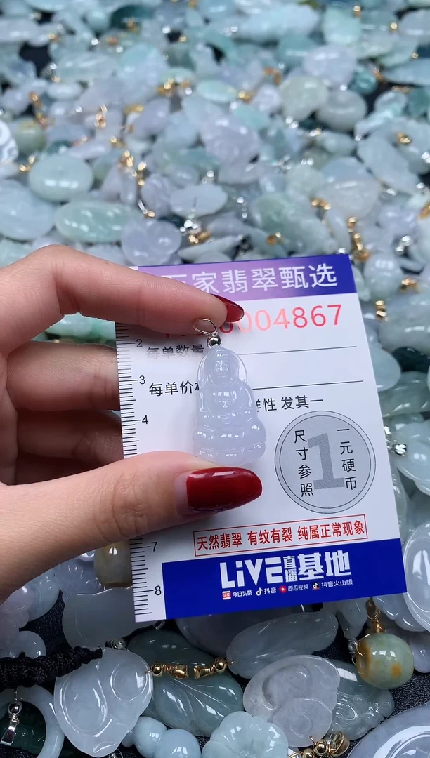 颈饰未镶嵌翡翠4867