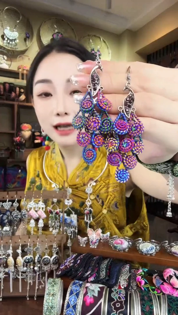 刺绣非遗刺绣民族风饰品