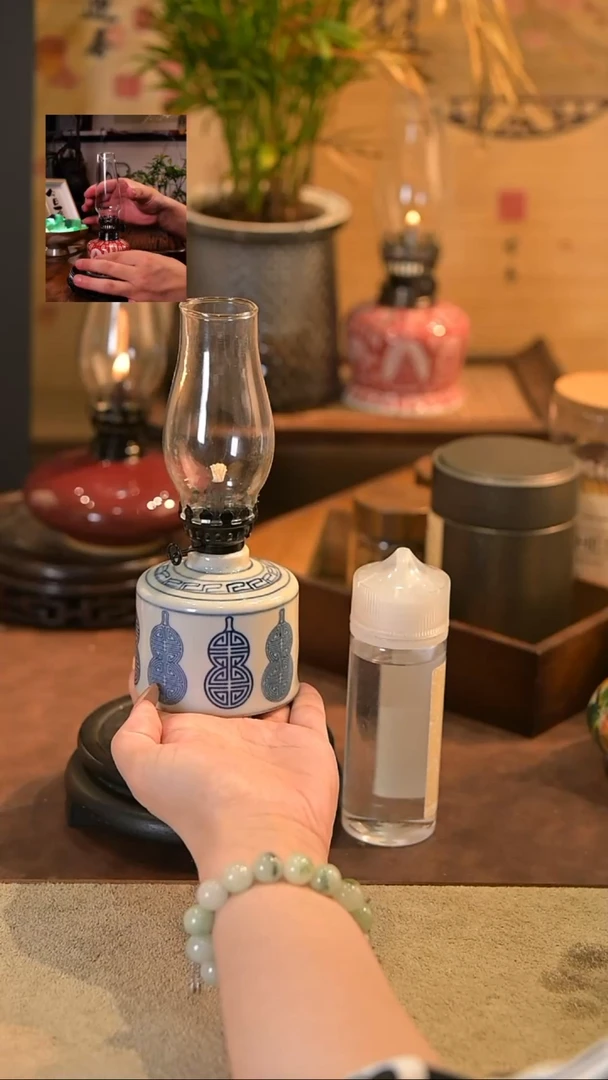 陶瓷景德镇陶瓷香薰灯摆件