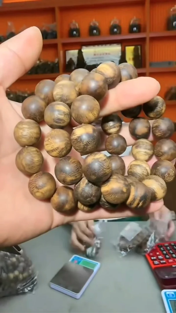 沉香手串87号沉水达拉干41g1.7多样性发一