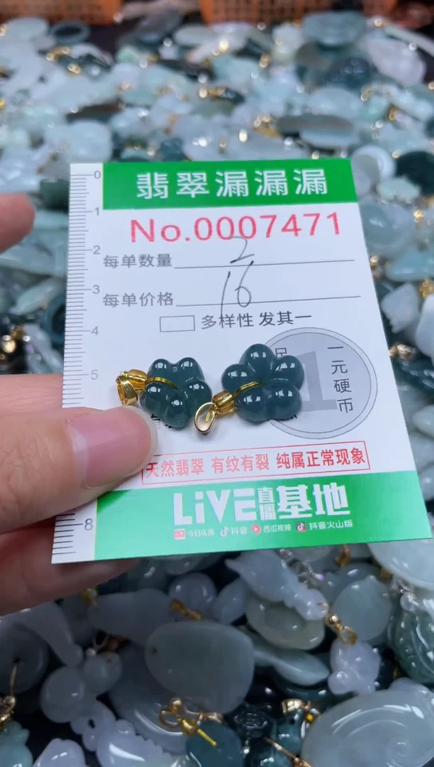 颈饰未镶嵌翡翠7471
