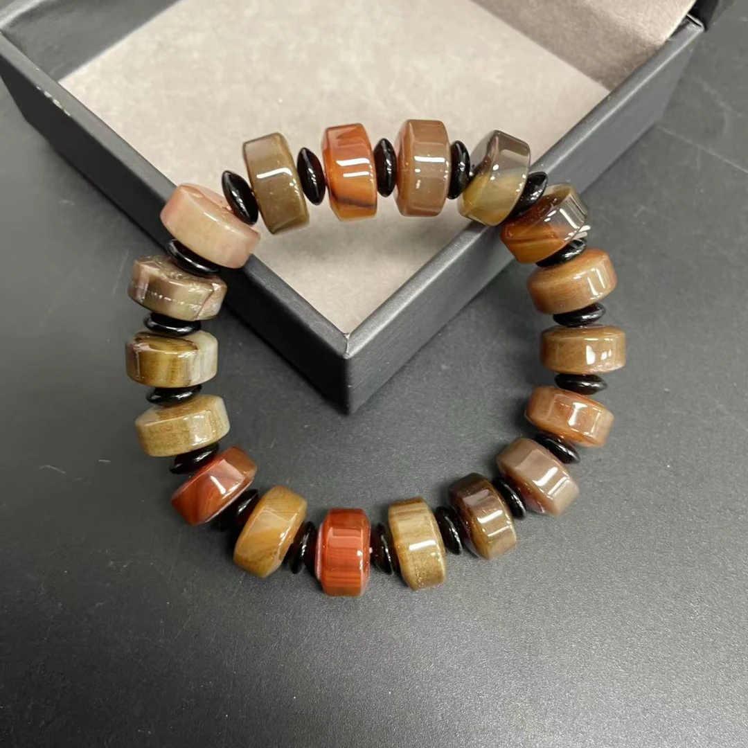 【小杰推荐】炫彩多色算盘珠配隔珠手链 （多样性发其一）9265