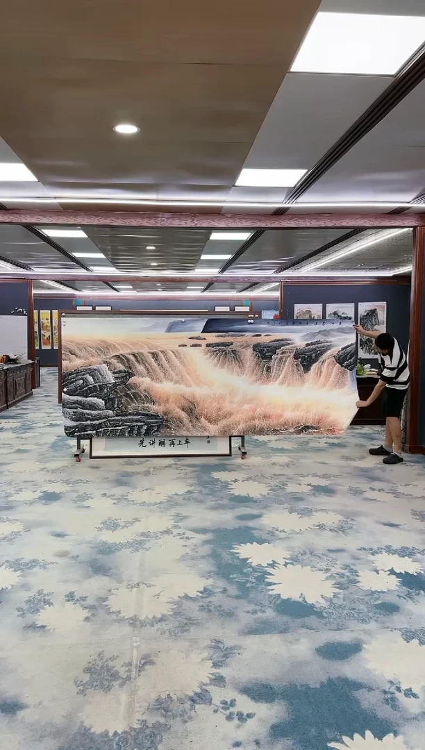 国画Z张伦玉-山水国画-大丈二