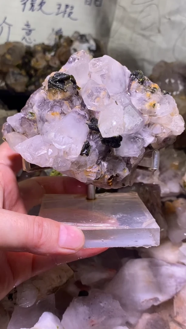 未镶嵌珠宝半成品水晶87号475g四川超七花园水晶